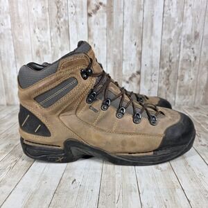 Danner Gore-Tex Hiking Boots Waterproof Leather Tan Mens Size‎ 13